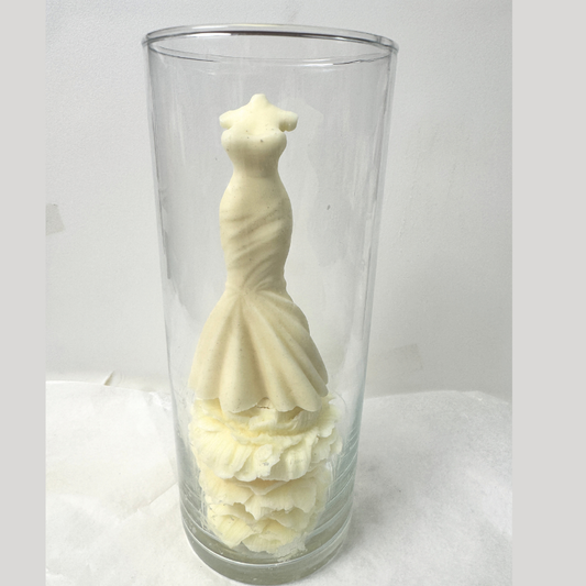 Dress Candle — Hand Sculpted Luxury Gift
